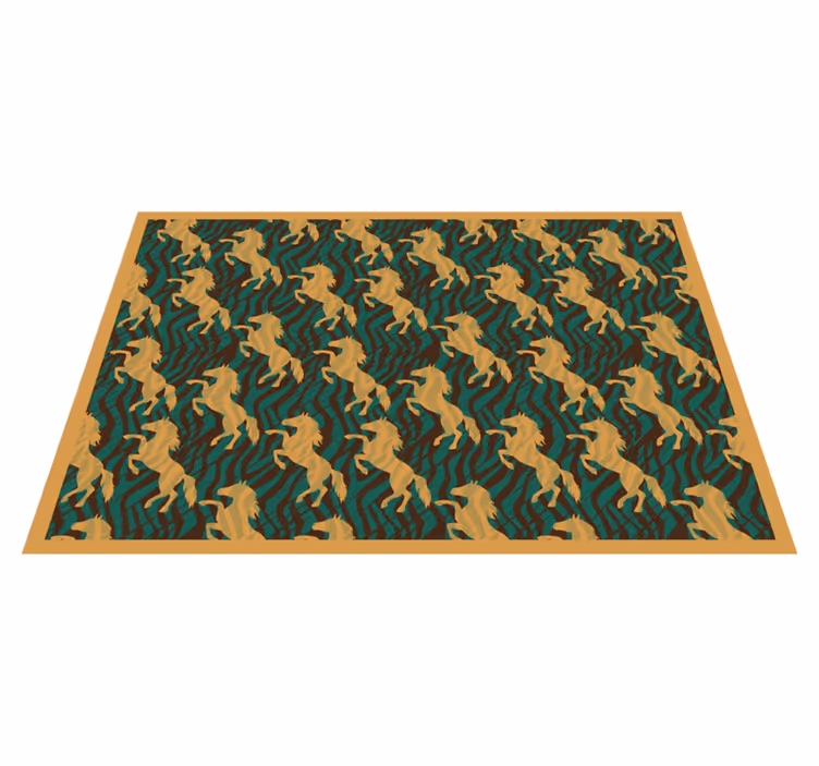 Original placemats bold unicorn design - TenStickers