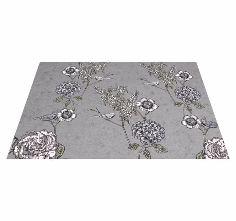 Original placemats with botanical accent design - TenStickers