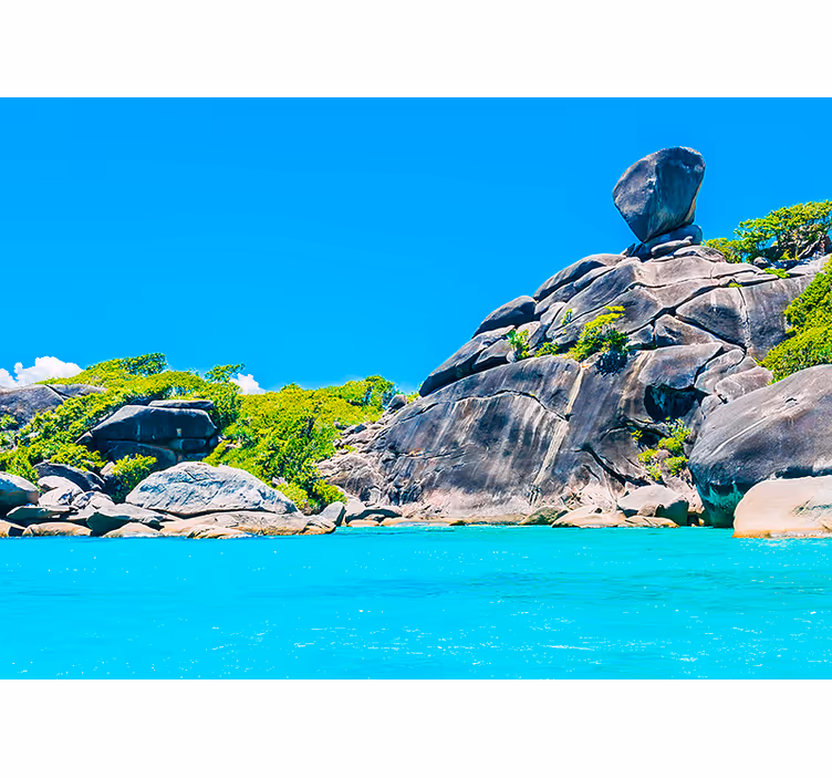 Lake in Phuket lake Wall Mural - TenStickers