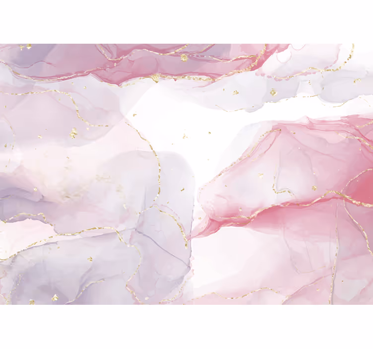 Pink crystal texture  3D Wall Mural - TenStickers