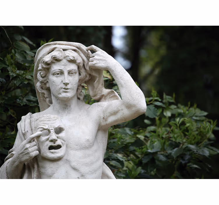 Greek statues aesthetic art Art Wall Mural - TenStickers