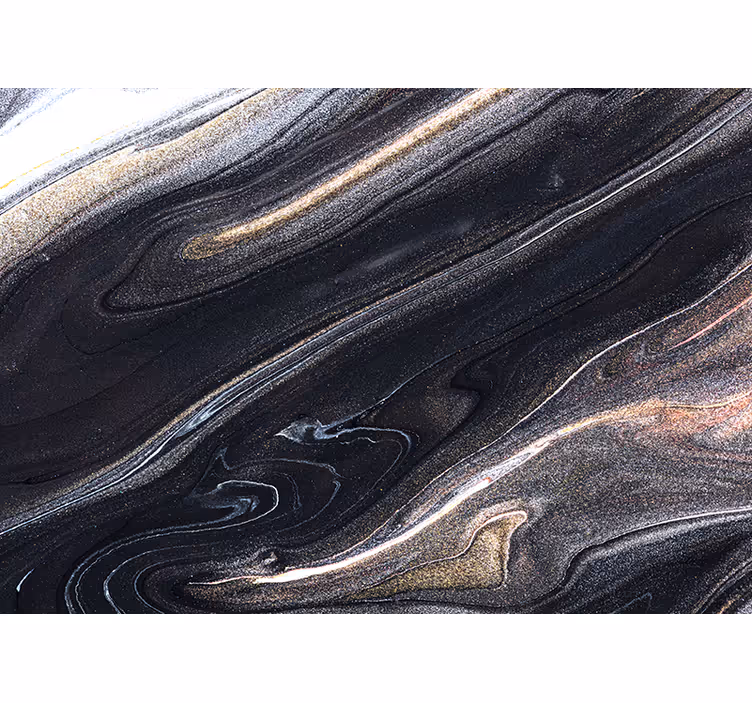 Black and white marble layers Bathroom Murals - TenStickers