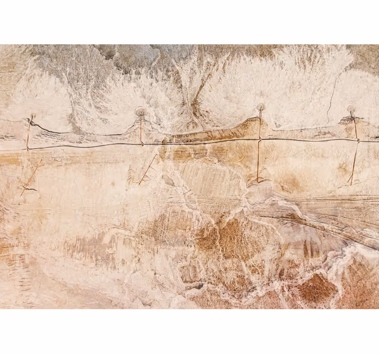 Natural textures earthy tones wall mural - TenStickers