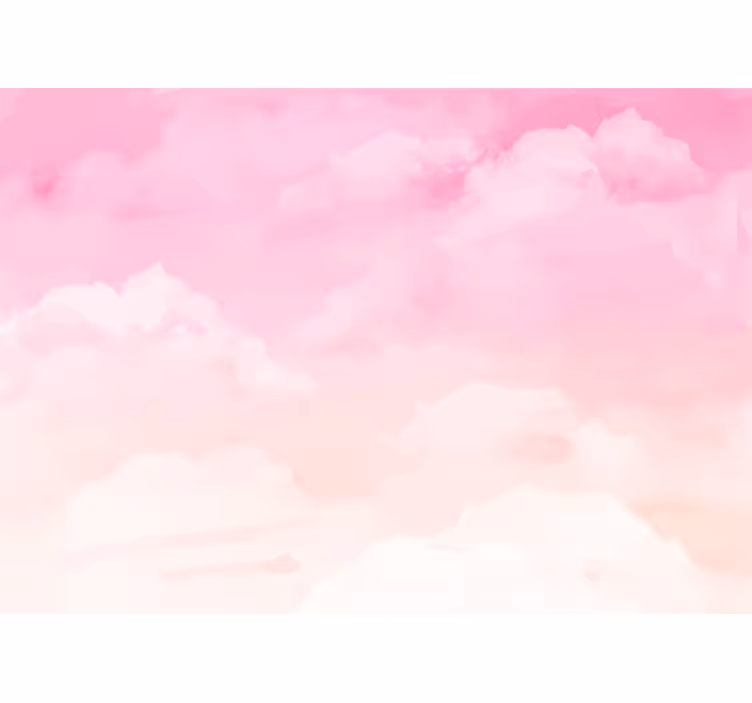 Pink pastel sky background Teenage Wall Murals - TenStickers