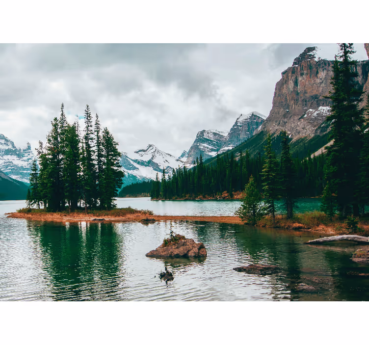 Elegant landscape Home office Wall Mural - TenStickers