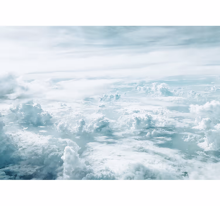 Clouds and ice relaxing Wall Murals - TenStickers