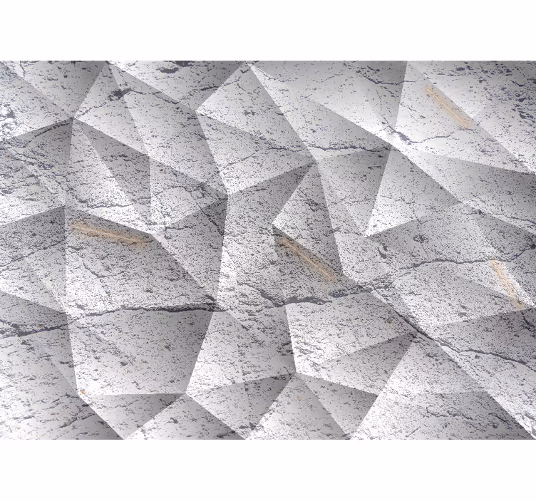 Wall panels immitation with light 3D Wall Mural - TenStickers