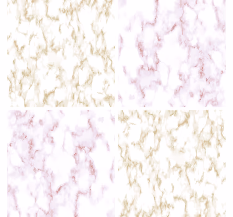 Natural marble cup coaster - TenStickers