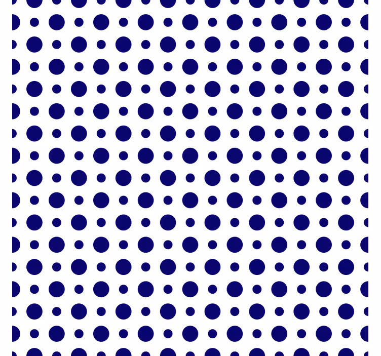 Coasters in bold polka dot pattern - TenStickers