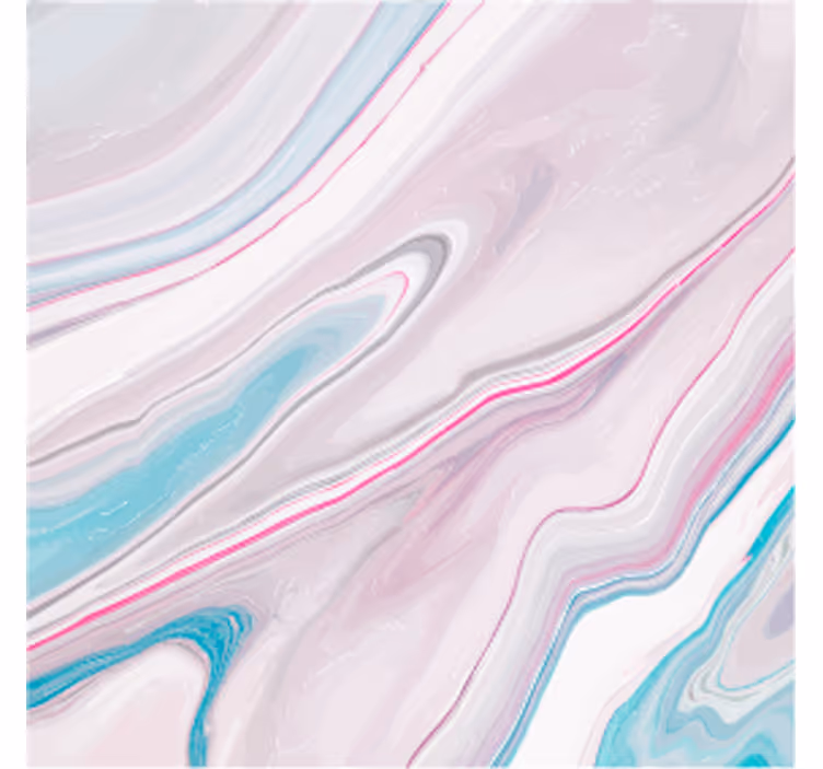 Swirled color patterns coasters - TenStickers