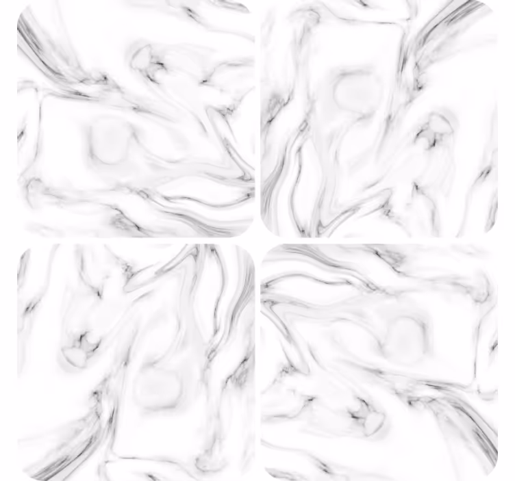 Coasters marble swirl design - TenStickers