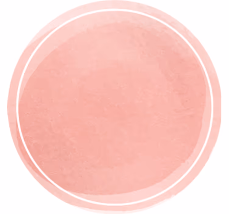 Modern coaster with elegant round surface - TenStickers