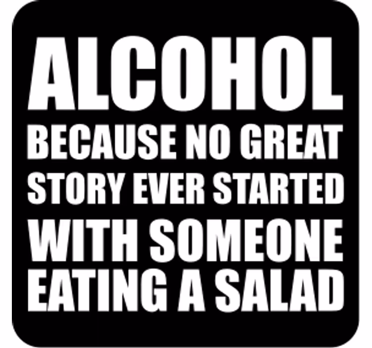 Cheers to good times text coasters - TenStickers