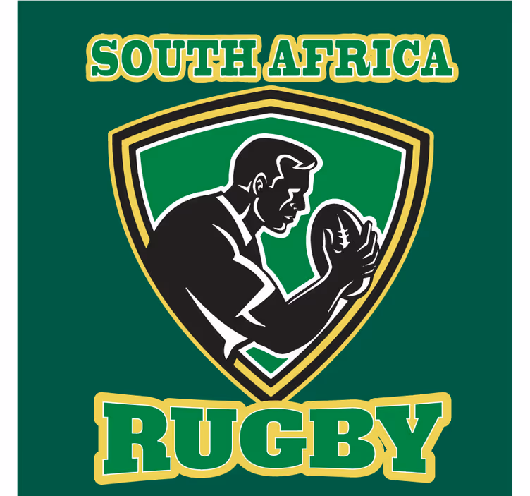South Africa Rugby more coasters - TenStickers