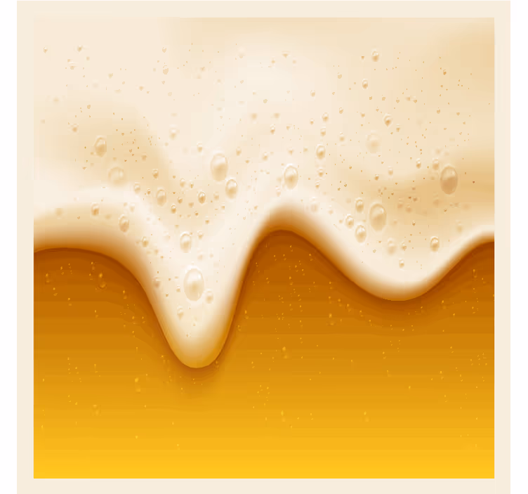 Beer mats for frothy drink experience - TenStickers