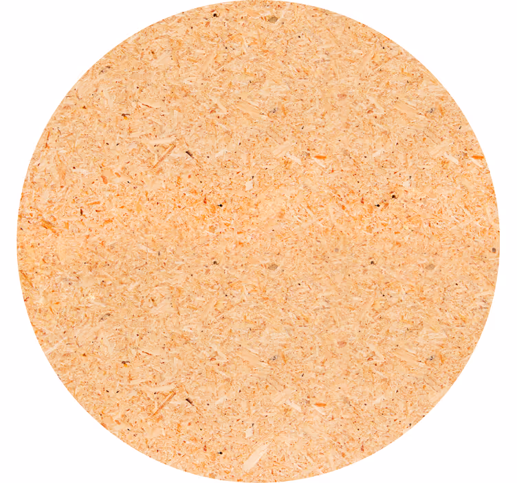 Round natural material coasters - TenStickers