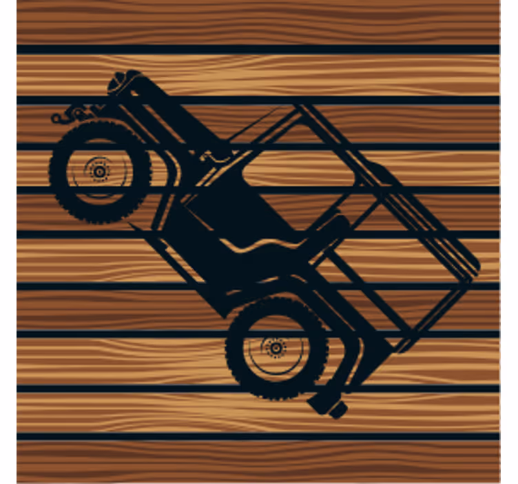 Coasters vintage off-road vehicle - TenStickers