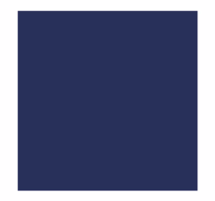 Modern coaster deep blue background - TenStickers