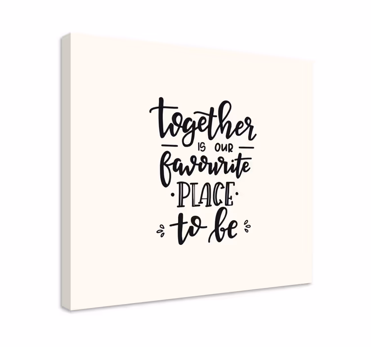 Text phrase quote bedroom wall prints - TenStickers