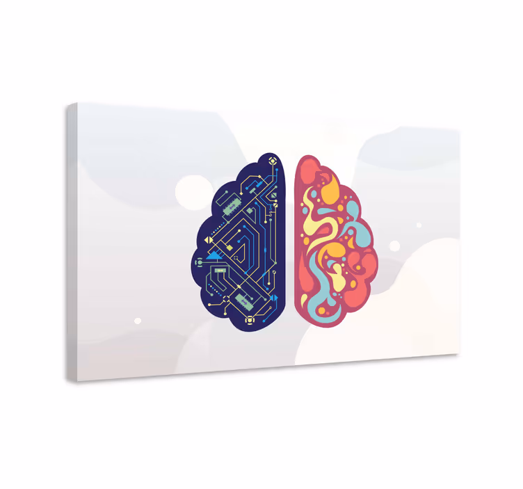 Fruit canvas wall art by dual brain design - TenStickers