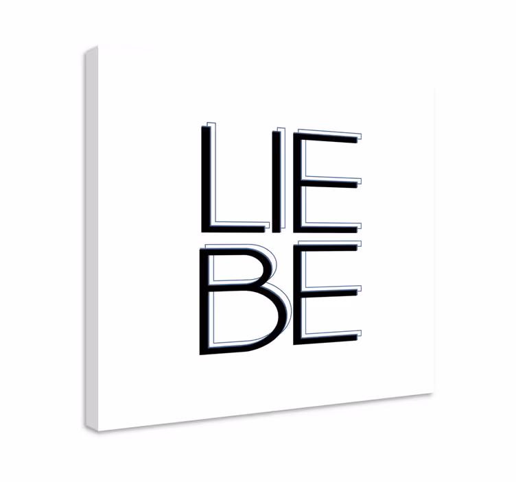 Quote canvas typography art print - TenStickers