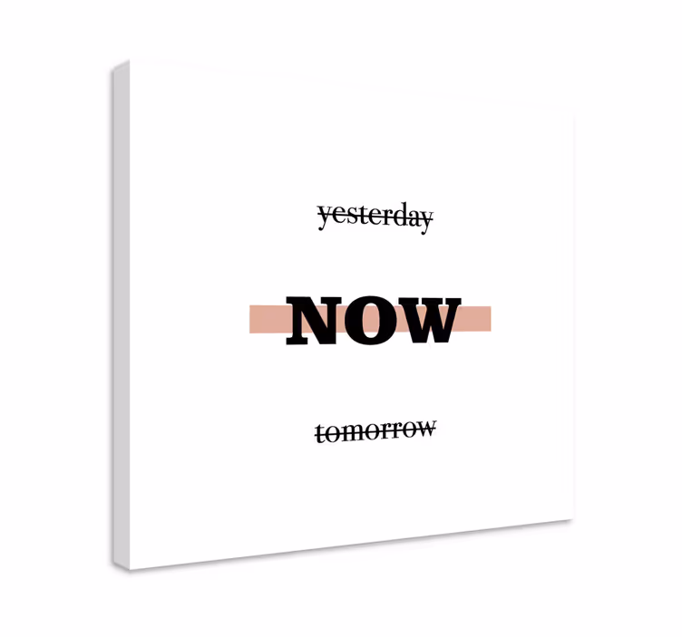 Quote canvas live inspired every day - TenStickers