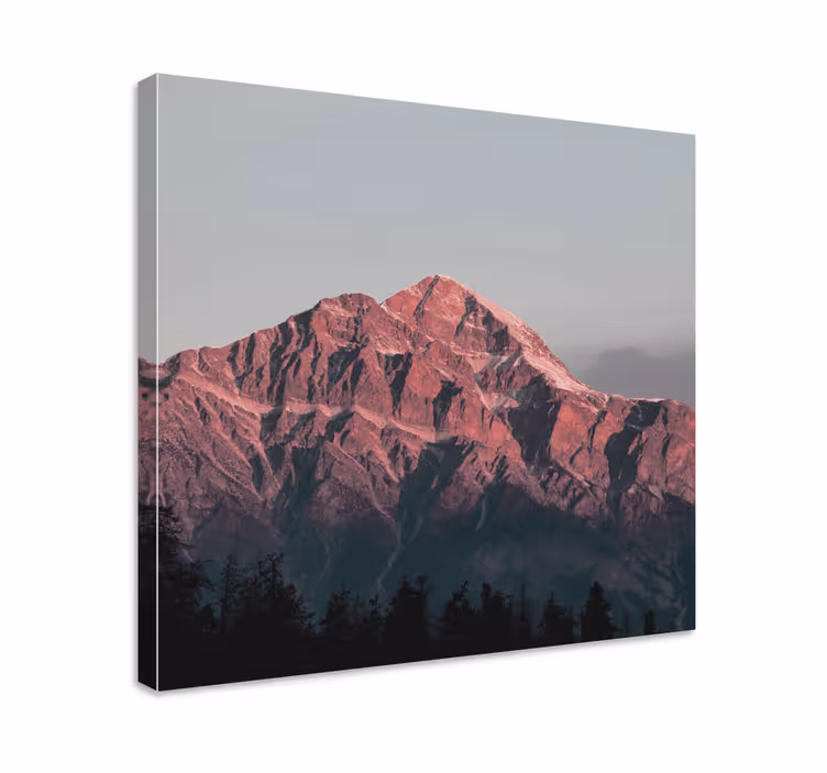 Landscape canvas grand mountain peaks - TenStickers