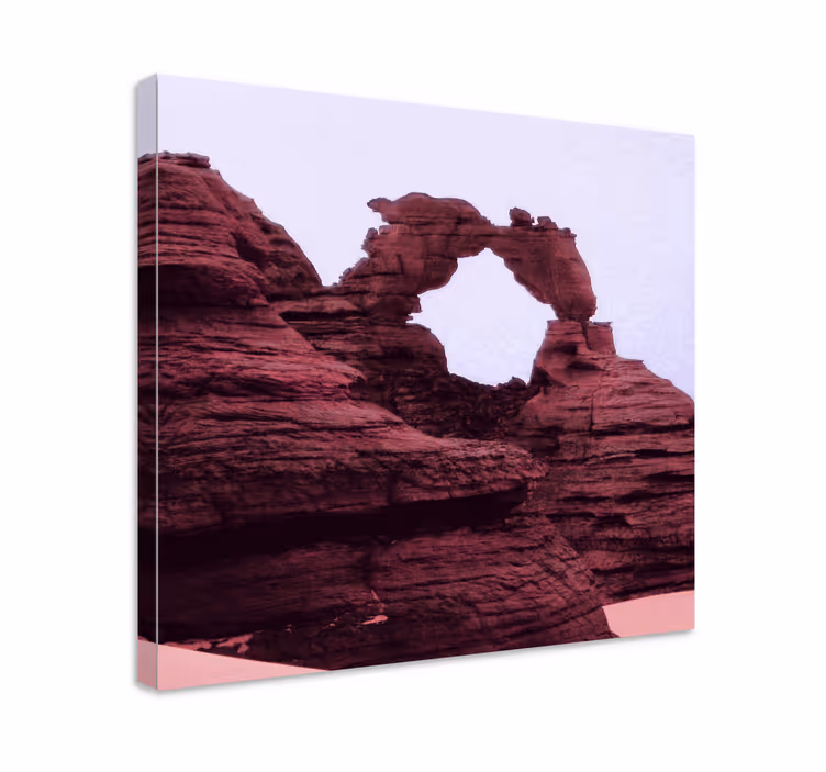 Landscape canvas natural rock arch - TenStickers