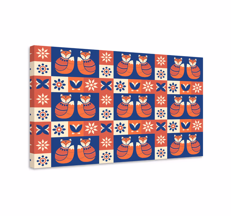 Cat wall art friendly cat design - TenStickers