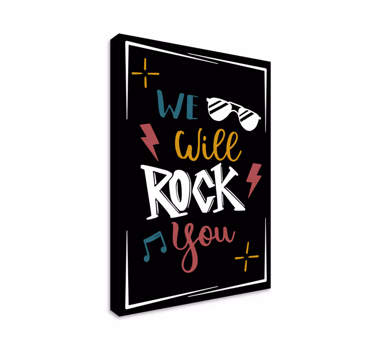 Quote canvas uplift your spirit - TenStickers