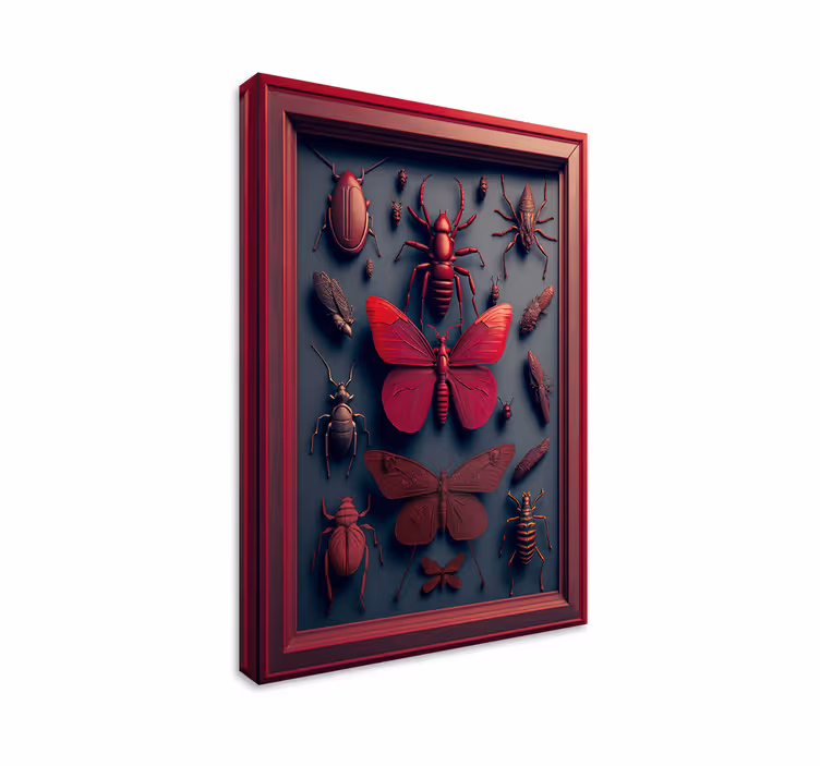 Colección de insectos enmarcadosFramed Insect Collection living r - TenStickers