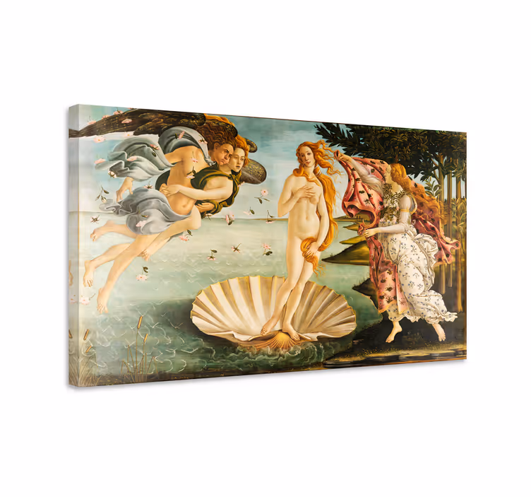 The Birth of Venus canvas art - TenStickers