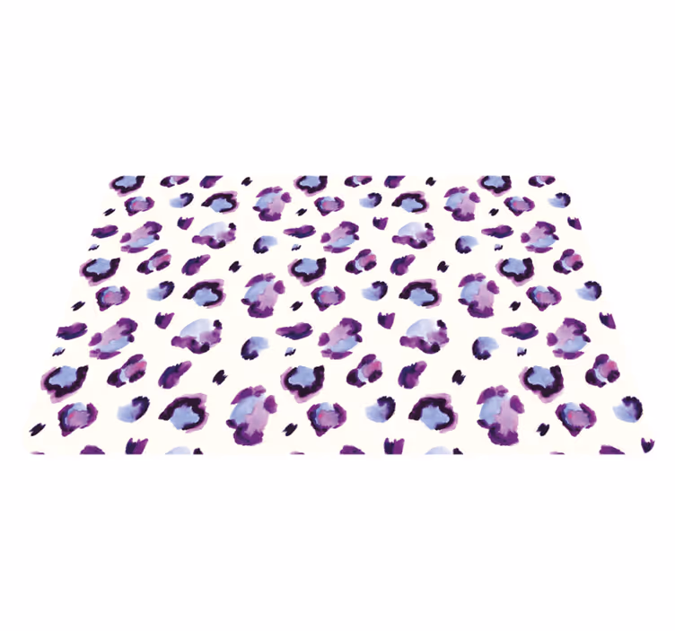 Girly design animal vinyl rug - TenStickers