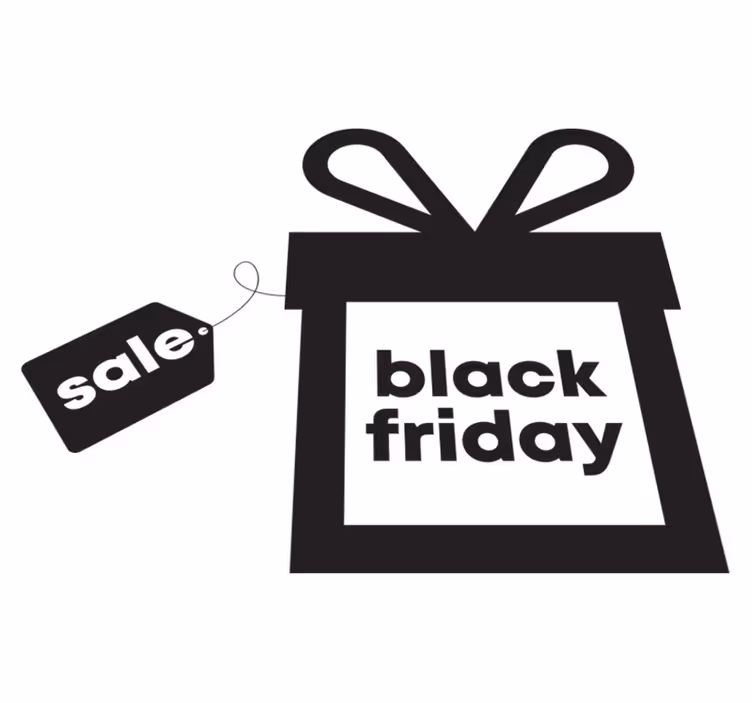 Black friday vinyl rug a gift for your home - TenStickers