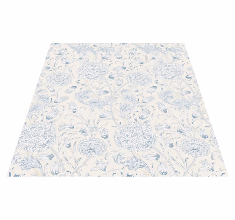Flower rug floral pattern for wardrobe - TenStickers