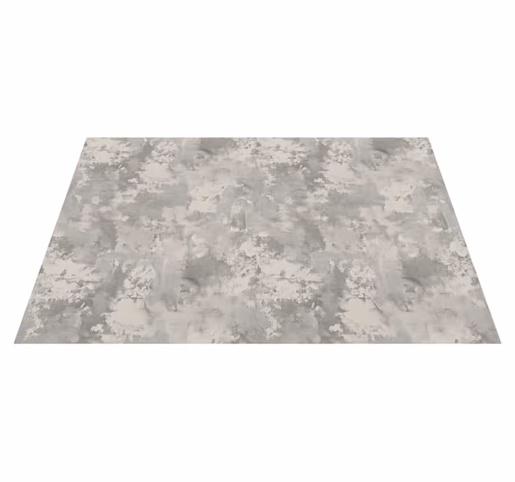 Bedroom vinyl rug in industrial concrete style - TenStickers