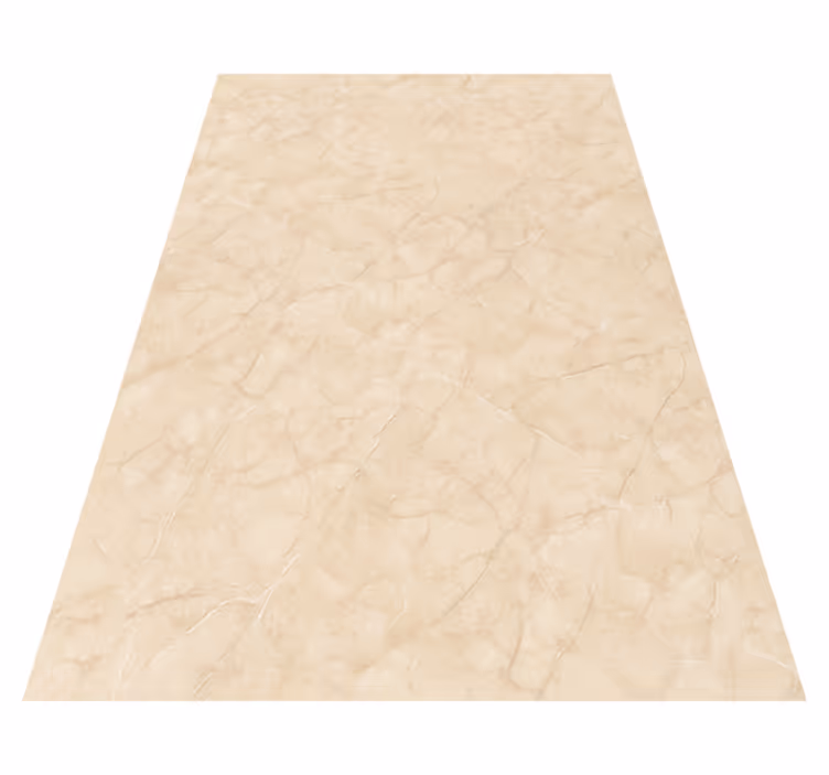 Bedroom vinyl rug in light marble pattern - TenStickers