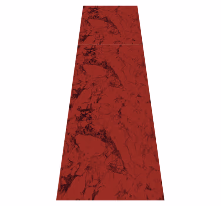 Bathroom vinyl rug dark red marble texture - TenStickers