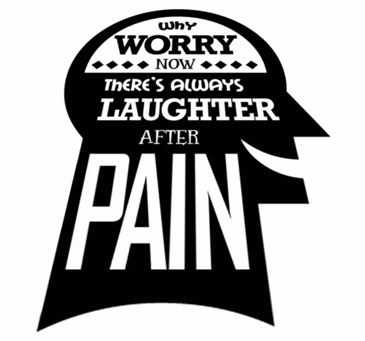 Bedroom vinyl rug decorative vinyl no worries - TenStickers