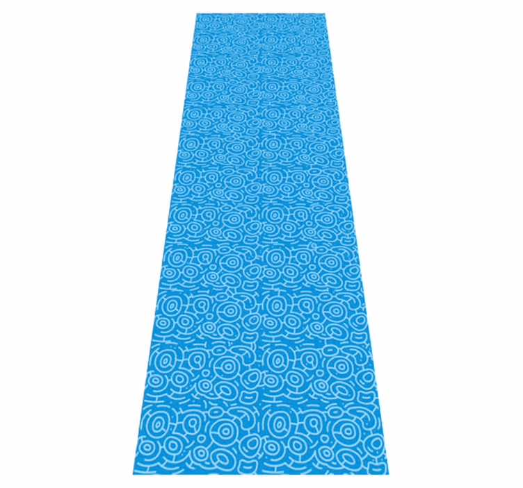 Office vinyl rug abstract stains design - TenStickers