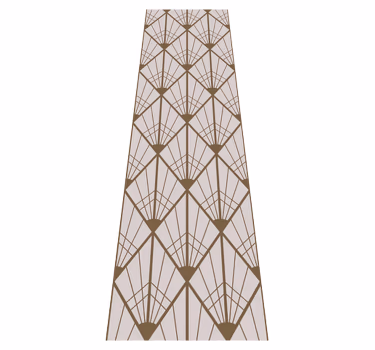 Scandinavian vinyl rug nordic style zelda - TenStickers