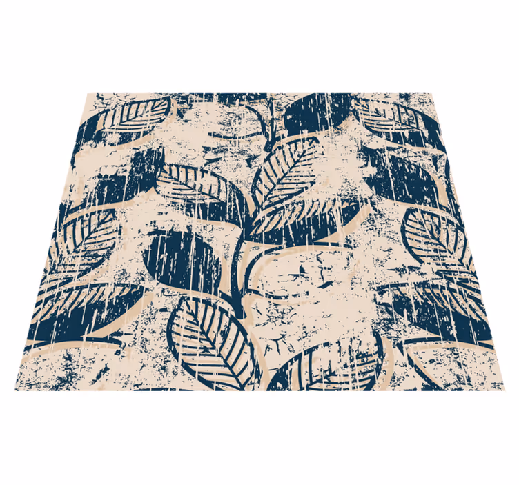 Vintage vinyl rug with grunge vintage design - TenStickers