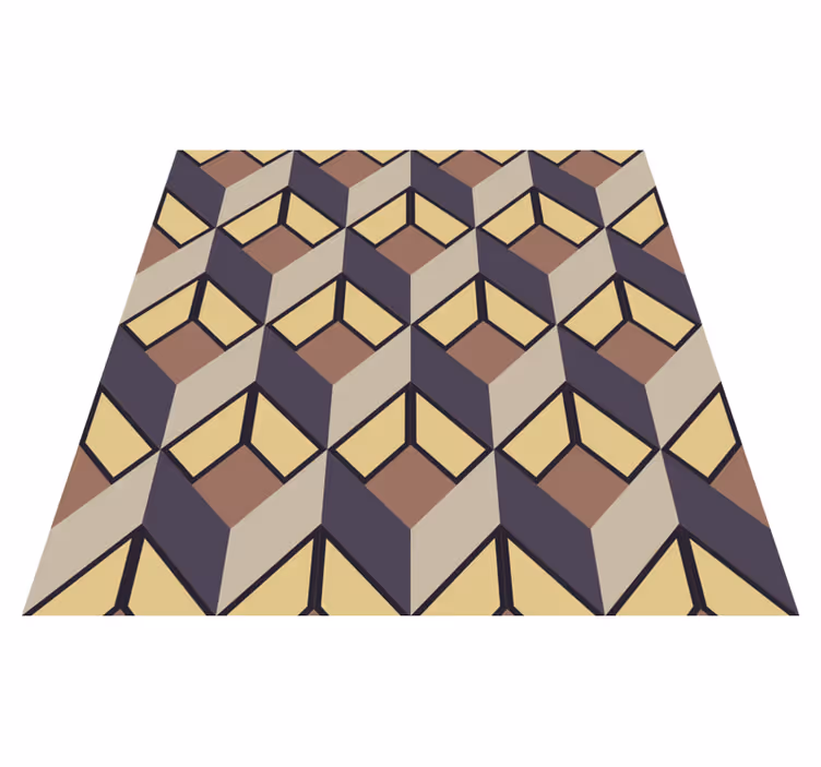 Vintage vinyl rug in retro grey - TenStickers