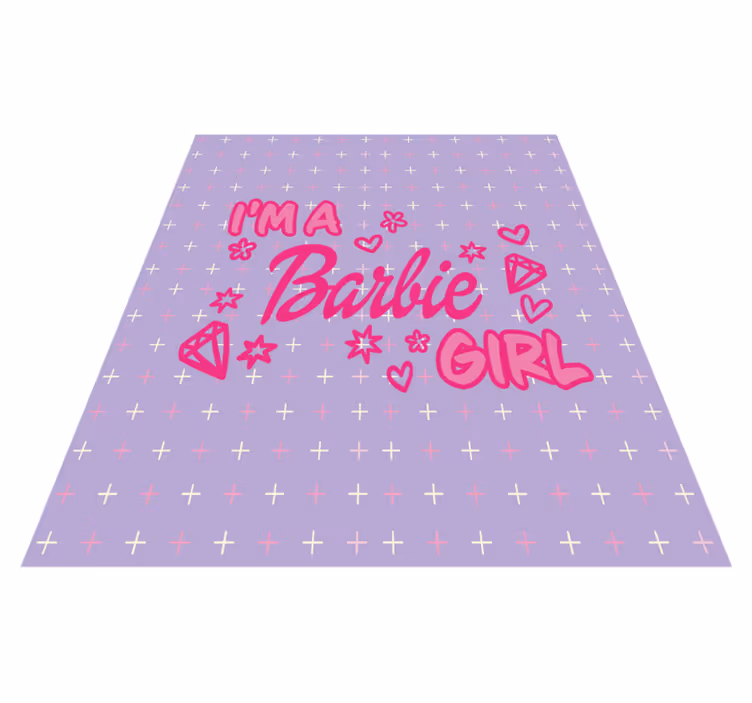 Custom rug life in plastic, it's fantastic! - TenStickers