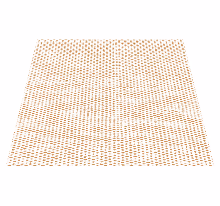 Living room vinyl rug with geometric pattern - TenStickers