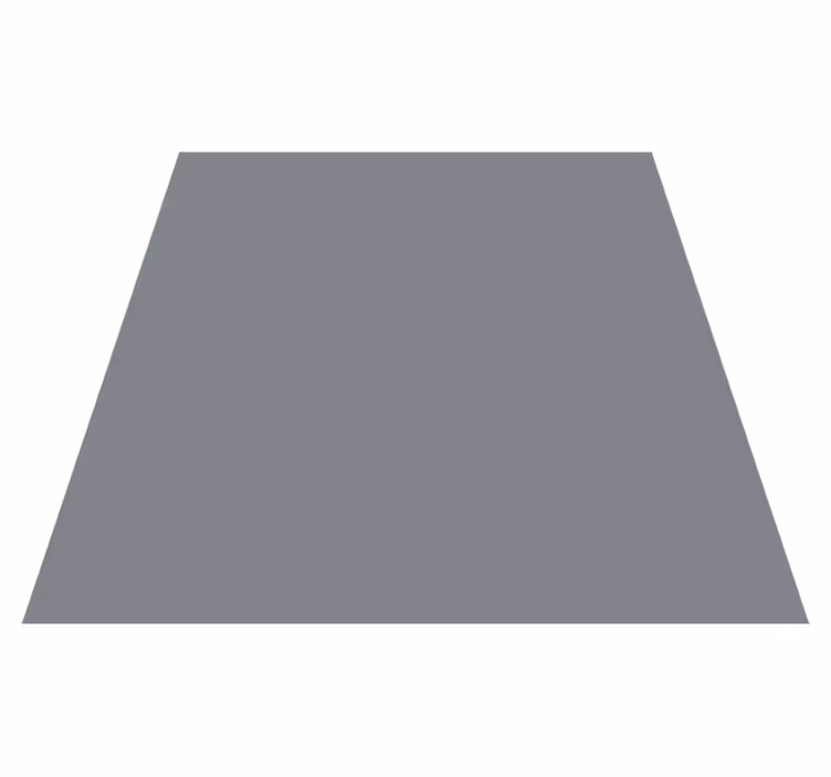 Grey vinyl rug in charcoal blackout - TenStickers