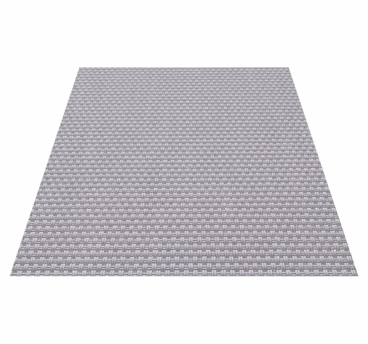 Grey vinyl rug in medium grey shade - TenStickers