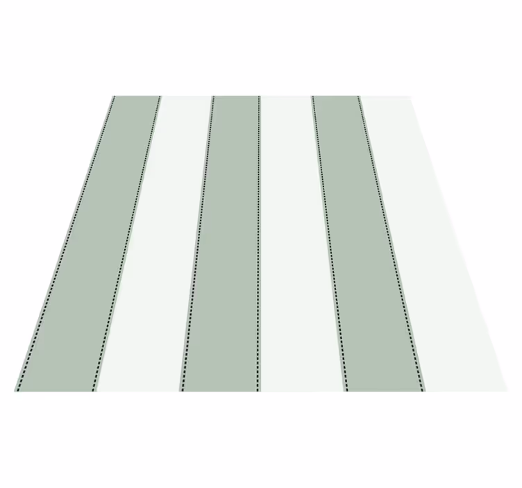 Hall vinyl rug with vertical grey stripes - TenStickers