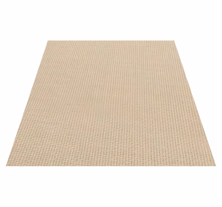 Beige vinyl rug in beige translucent design - TenStickers