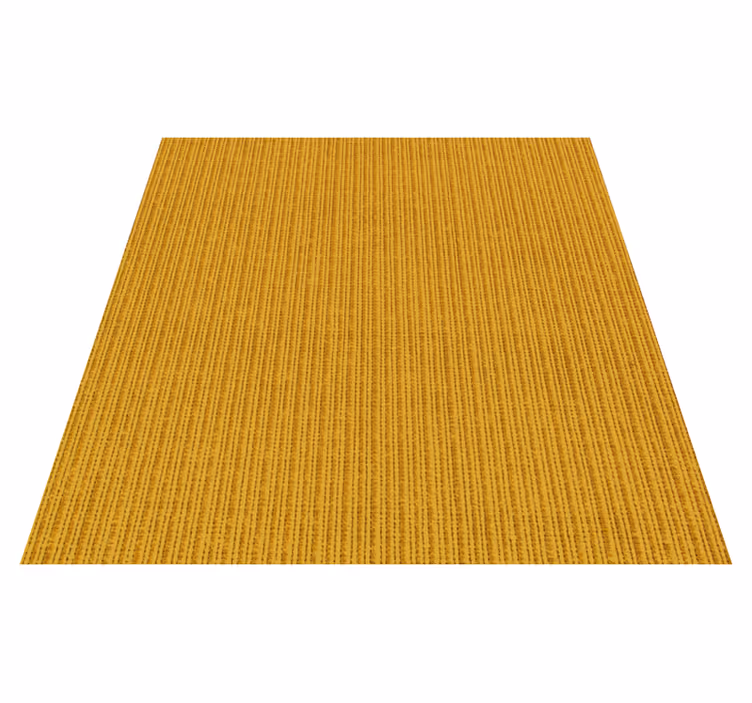 Yellow vinyl rug in bamboo style - TenStickers